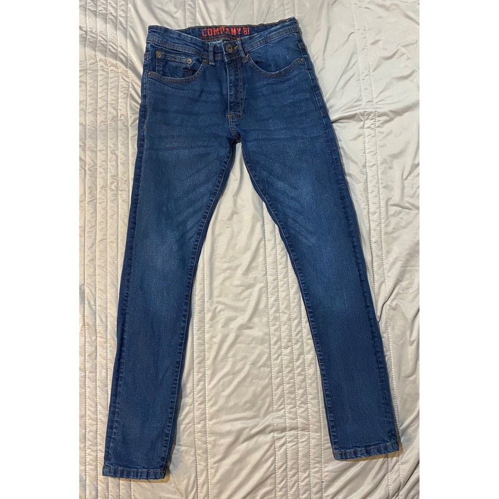 COMPANY 81 Mens‎ Dark Wash Slim Fit Jeans Size 28 x 30